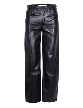 Agolde Pantalone Effetto Pelle