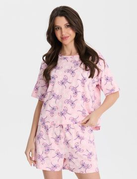 Pigiama a 2 pezzi Stitch - rosa pastello