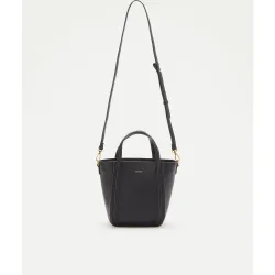 Bolso tipo bucket con asa larga