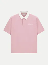 Guess Polo-Shirt mit Logo Rosa M