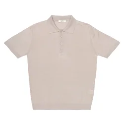 Polo MM Uomo Pettinato Lino Sand