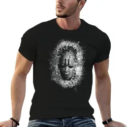 Mask on dark background T-Shirt t shirt man plain t shirts designer t shirts for man graphic funny T-shirt