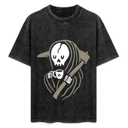 Grim reaper having a coffee cup T-Shirt Moisture Wicking Quick Dry Tee