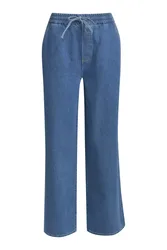 WIDELEG DENIM PANTS female