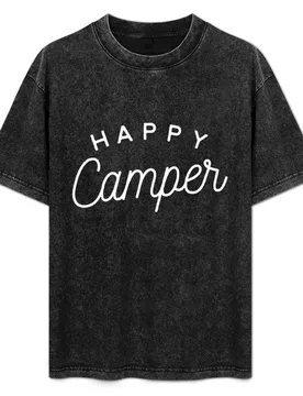 Happy Camper T-Shirt - Aliexpress - FashionsVida