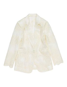 Blazer Con Ricamo