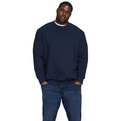 Sweat-shirt Basic Plus Size Navy Blazer 4XL