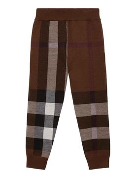 Burberry pantaloni da jogging