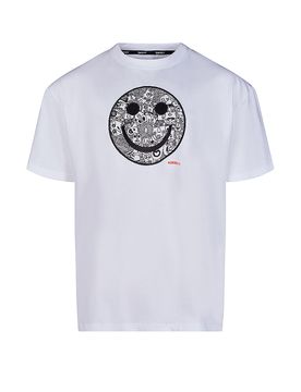 SKINY T-Shirt weiss M herren