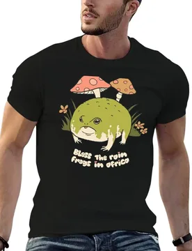 Bless The Rain Frogs T-Shirt t shirt man plain t shirt custom print t shirt men 100% cotton luxury brand T-shirt - Aliexpress - FashionsVida