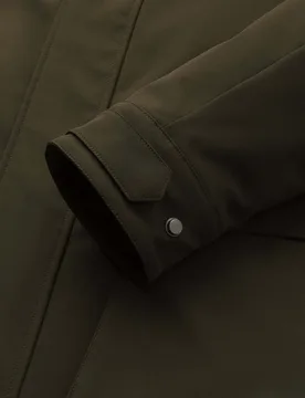 Chubasquero carcoat de hombre con capucha resistente al agua - Hackett - FashionsVida