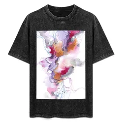 Abstract Flow 02 T-Shirt Soft Anti-Shrink Cotton Tee