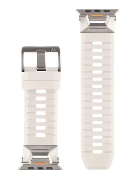 Bracelet Ultra Résistant Apple Watch Light Grey One Size unisex