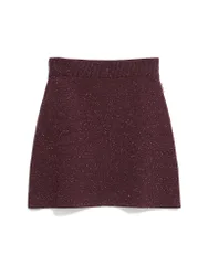 Minirock DARLAA dunkelrot L damen