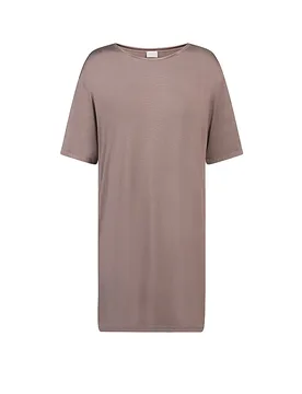 Camicia da notte - Sleepshirt PURE CHIC milk n coffe marrone chiaro S - Mey - FashionsVida