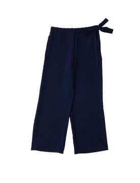 Pantalone wide leg BLU NAVY 10