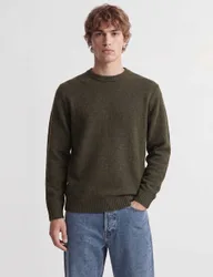 Crew Neck Jumper Green male