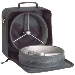 Rädertasche 34x 34cm, schwarz