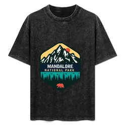Mandalore national park T-Shirt Comfortable Basic Crew Neck Tee