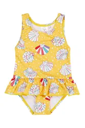 Baby 85% Recycled Polyester Little Coral Swimsuit