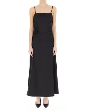 VICOLO Abito lungo NERO L - VICOLO - FashionsVida