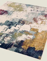 Nova Abstract Woven Rug Multi
