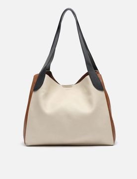 Misako Palatin bolso hobo Beige