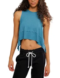Tempo Relaxed Vest Top Pale Blue female