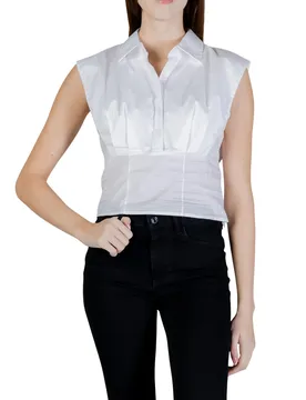 Guess Damen Bluse Weiß 507624