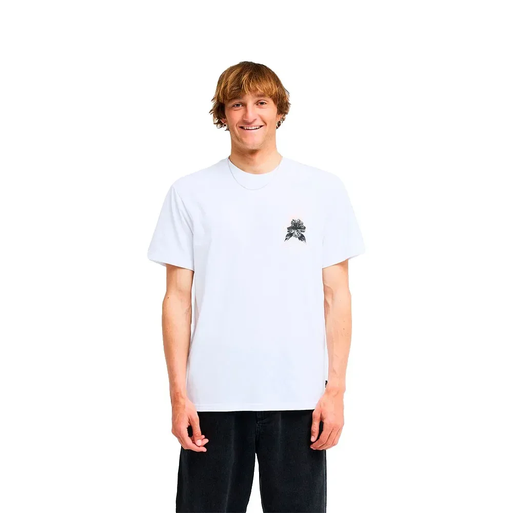 Maglietta A Maniche Corte Retro Poster White S - Billabong - FashionsVida