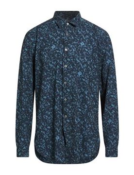 Camisa Hombre Azul noche L,S Hombre