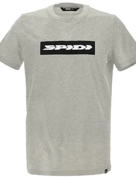 Maglia Casual LOGO 2 EVO T-SHIRT LADY Melange Grigio taglia XS - Spidi - FashionsVida