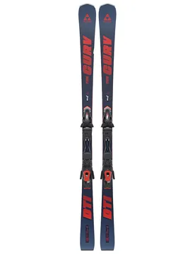Ski Set inkl. Bdg. Pistenski The Curv DTI AR + RS 11 Pr 2026 Größe 164 cm Blau - fischer - FashionsVida