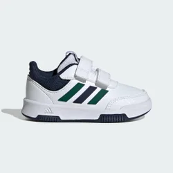 Scarpe Tensaur Hook and Loop 25 1/2 Cloud White / Collegiate Green / Collegiate Navy