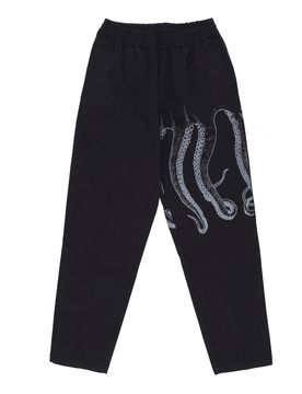 Pantalone Lungo Uomo Side Jogger Pant Black