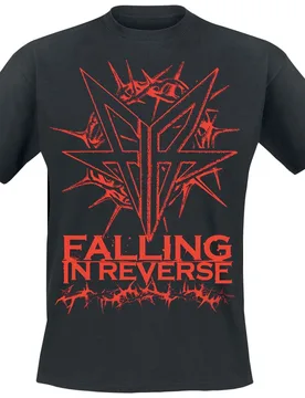 T-Shirt - Thorns - XL bis 4XL - Größe XXL - schwarz - Lizenziertes Merchandise! - Unisex - unisex - Falling In Reverse - FashionsVida