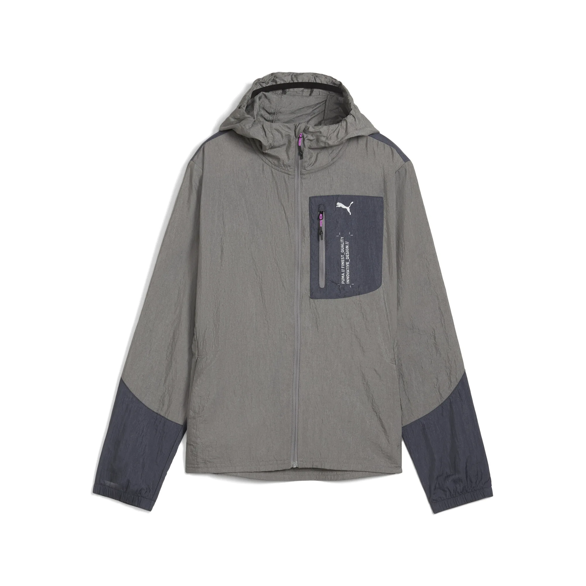 Womens Seasons Windcell Jacket - Grey - Size X-Large - Puma - FashionsVida