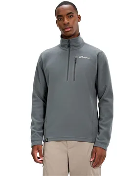 Prism Half Zip Sweatshirt Dark Grey male - Berghaus - FashionsVida