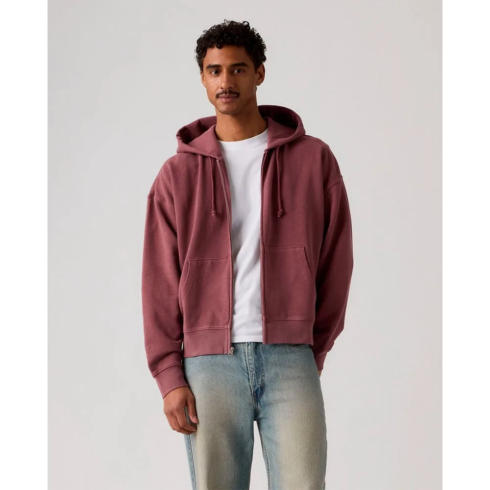 Sudadera de hombre con capucha y cremallera - Levi's - FashionsVida