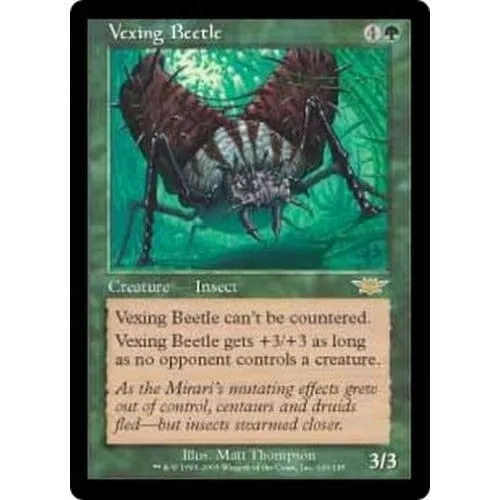 Vexing Beetle (foil) Legions - Magic: The Gathering - FashionsVida