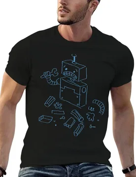 Broken Robot T-Shirt t shirt man luxury cotton t shirt pack t shirt man cotton T-shirt - Aliexpress - FashionsVida