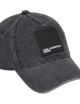 Casquette A4w33076 Visual Washed Black One size unisex