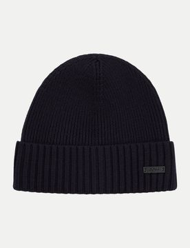 Boss Black Beanie Fati Blau