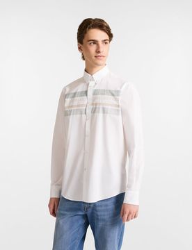 Harmont&blaine camicia uomo bianco