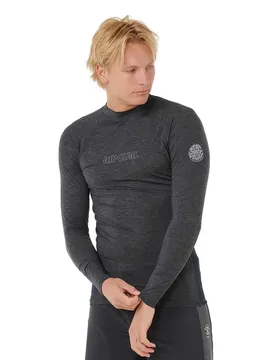 Rash Guard Manches Longues Dawn Patrol Perf Black Marle L