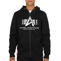 Industries Felpa Con Zip Basic Black M