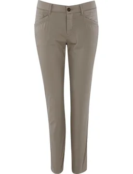 Hose Jana-CR Light Cotton, beige 46 - Alberto - FashionsVida