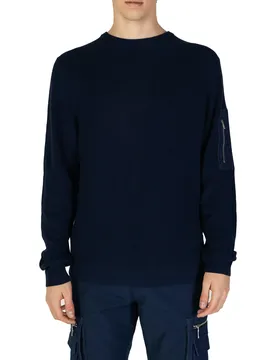 Herren Pullover Blau 480933