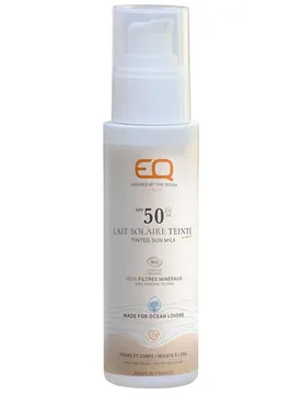 Crème Solaire Tinted Sun Milk Spf50 50ml Bio Cosmos