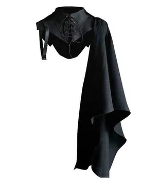 Retro Steampunk Medieval Cape Medieval Vintage Cloak Costume Man Knight Cosplay Armor Vintage Hodded Cape Medieval Gothic Shawl - Aliexpress - FashionsVida